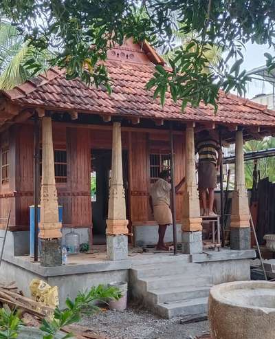 #TraditionalHouse  #villadesign  #villaproject  #SmallHouse  #KeralaStyleHouse  #keralahomestyle #single cottage #kerala_homestyle  #homestayvilla  #homestay