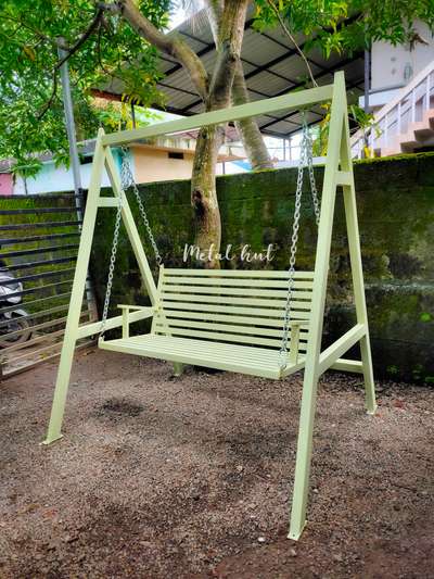 *OUTDOOR SWING *
  🌟   14999/-  🌟
FREE DELIVERY AVAILABLE

🌿FRAME SIZE 🍀

LOADS UPTO 400 KGS

190 cms  - HEIGHT
160 cms  - WIDTH
120  cms - BREADTH

🍂SEAT SIZE 🍂

120×50×50 CMS 

*Available in all sizes and colours 
*9645243055 call/Whatsapp Order Now