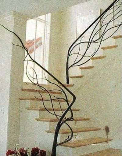 designer staircase railing