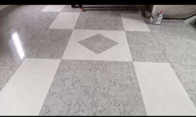 *vetrified tiles work *
with out material