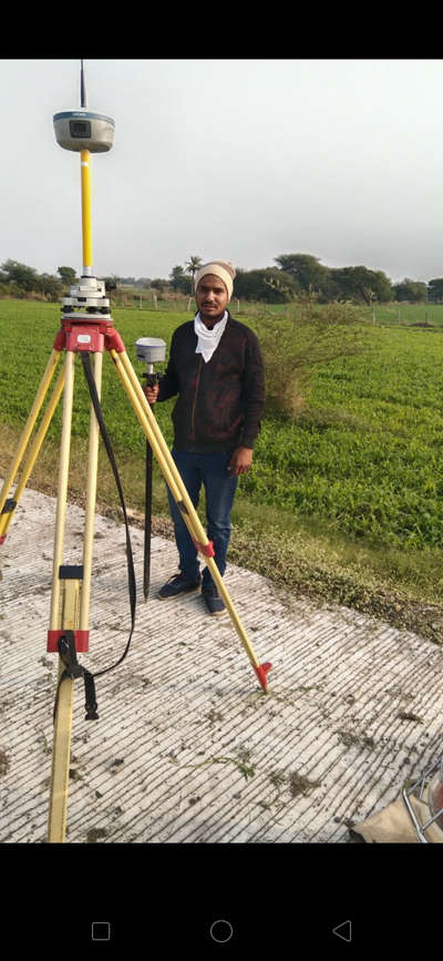 Boundary survey 60 acre by #dgps Machine