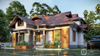 Kerala style residence #KeralaStyleHouse  #TraditionalHouse  #traditionaltouch  #HouseDesigns  #keralahomeconcepts  #keralahomedesignz  #Architect  #architecturedesigns  #HomeDecor  #homedecoration