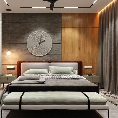 #Bedroom#contemporary#3d visualization#3dsmax