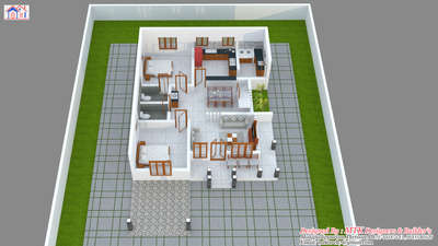3D floor plan 
double floor  #3DPlans