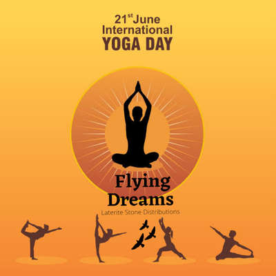 International Yoga Day ✳️
.
.
.
 #yoga  #positive #positivelifestyle  #vibes  #NaturalGrass  #naturalstones