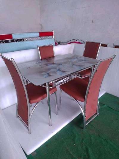 steel 
diening table