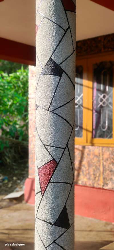 cement pillar texture painting designe|granite stone texture
 #cementpiller #TexturePainting  #pillerdesign