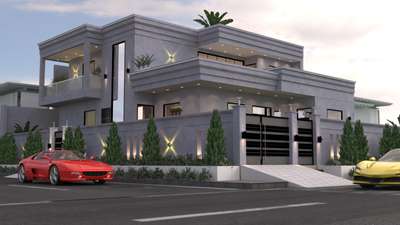 vilaa elevation any requirement please DM personally  #ElevationDesign  #3d  #HouseDesigns