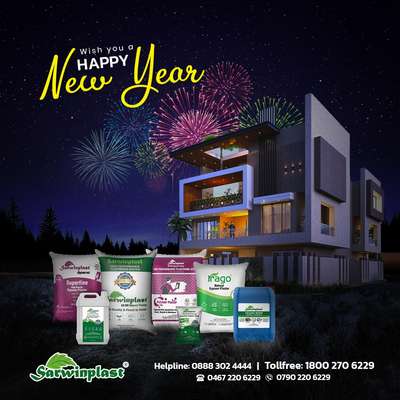 Happy new year
sarwinplast HD-MR gupsum plaster
Ph:9633595554