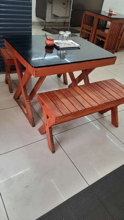 simple table and chairs for caftheria... marasala interiors