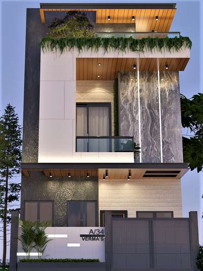 #ElevationHome,  #architectbhargava
 #architecturedesigns, 

Modern home design with execution