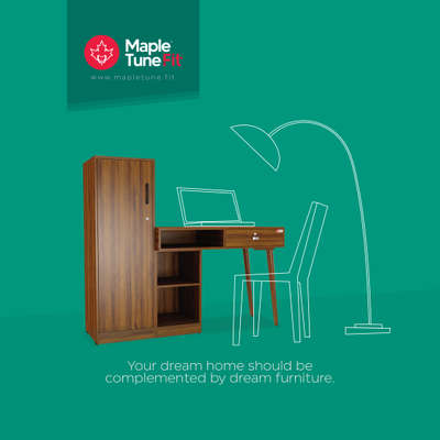 #study/office_table #furnitures #InteriorDesigner #mapletune