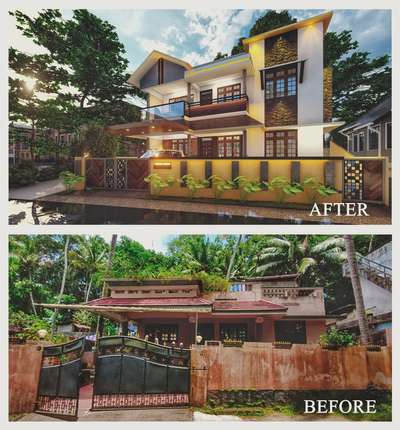 #Residencedesign #HouseRenovation #koloapp#kolopost#koloviral#architect#architecturedesign#proposeddesign#4bhk