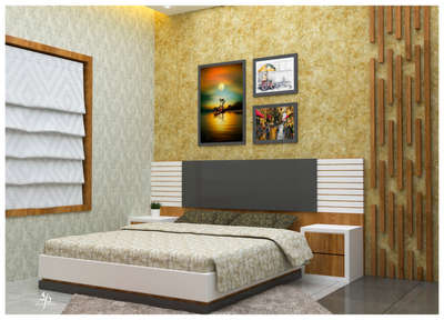 #InteriorDesigner #MasterBedroom #BedroomIdeas #interiordesign  #Kozhikode #3ddesignstudio #3Ddesign #bedroominteriors
