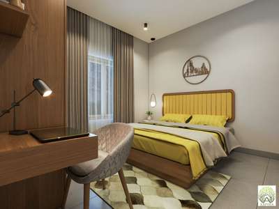 #MasterBedroom  #ModernBedMaking  #InteriorDesigner  #elegantdesign  #yellow  #Colours