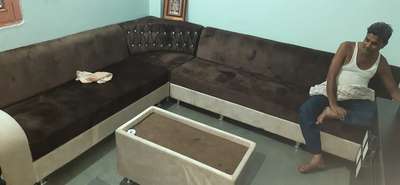 customer requirement full hall corner sofa 6000 per seater with material