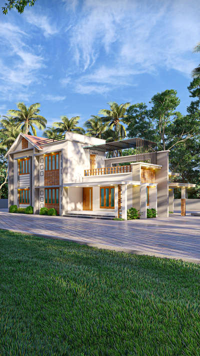 #exterior_Work  #3DPlans  #KeralaStyleHouse  #home3ddesigns 
3d കുറഞ്ഞ ചിലവിൽ വേണ്ടവർ yes കമന്റ്‌ അയക്കൂ                              http://wa.me/916238921767 ഇതിലേക്കൊരു msg അയക്കൂ