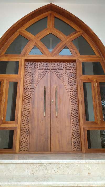 wood cnc good finish front door # #