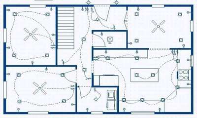 Electrical House Plan details..