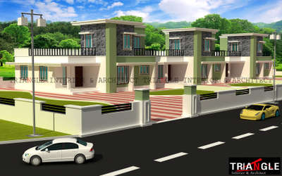 #villas project 3d design# contact : 9746611190