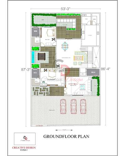 luxurious villa ground floor plan 
Contact CREATIVE DESIGN on +916232583617,+917415834146.
For ARCHITECTURAL(floor plan,3D Elevation,etc),STRUCTURAL(colom,beam designs,etc) & INTERIORE DESIGN.
At a very affordable prices & better services.
.
.
.
.
.
.
#floorplan #architecture #realestate #design #interiordesign #d #floorplans #home #architect #homedesign #interior #newhome #house #dreamhome #autocad #render #realtor #rendering #o #construction #architecturelovers #dfloorplan #realestateagent #homedecor
