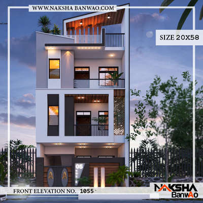 Running project #ujjain Madhya Pradesh
Elevation Design 20x58
#naksha #nakshabanwao #houseplanning #homeexterior #exteriordesign #architecture #indianarchitecture
#architects #bestarchitecture #homedesign #houseplan #homedecoration #homeremodling  #decorationidea #ujjainarchitect

For more info: 9549494050
Www.nakshabanwao.com
