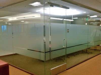 *aluminum glass partition *
aluminum glass partition and door instoletions work