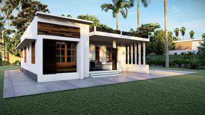 Contemporary House 🏠
3D design 2.5Rs per sq ft