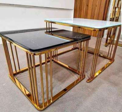 RSP centre table SS metal with pvd coating rosegood finish.