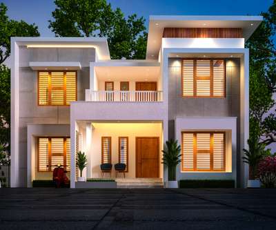 Proposed Residence @ Wayanad 
#architecture #KeralaStyleHouse #wayanad #3D#engineer #CivilEngineer