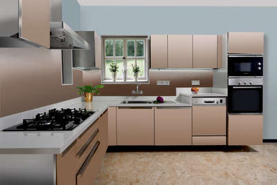 Stainless Steel Modular Kitchens
Cantelever design
Life time warranty
304 food grade steel
Insect & Fungus free
Comes in Wood and Planilaque glass cladding and plain ss finish.
