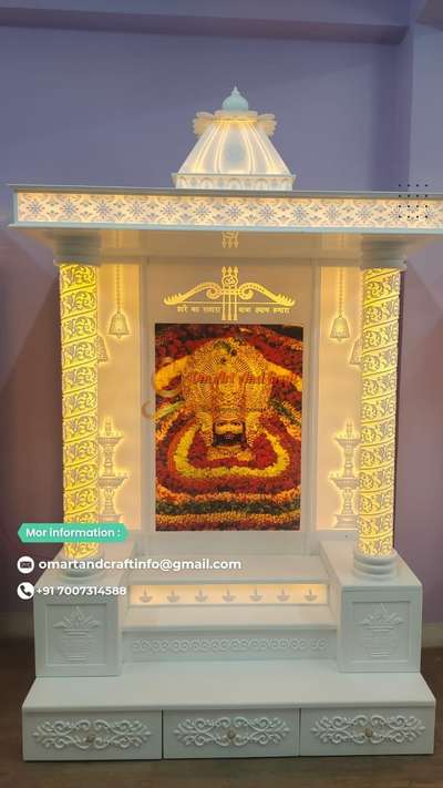 Corian marble temple|| New design Pooja mandir 2023  #InteriorDesigner #mandirdesign #HomeDecor #corianmandir #newmandir #hometemple