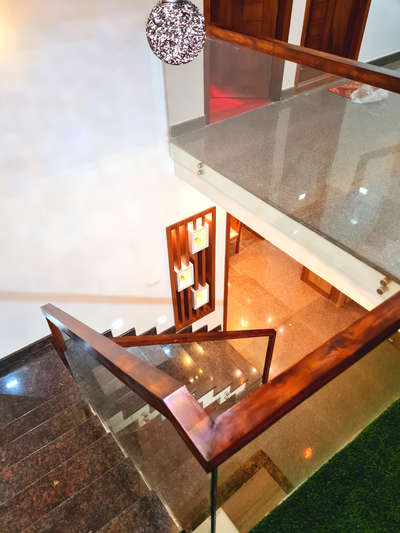 # Glass stair