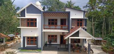 happy customer and lovely homeðŸ� 
 #HouseConstruction  #HouseDesigns  #3500sqftHouse  #KeralaStyleHouse