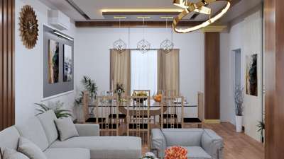 Interior design contact for more info +91 8440809392
 #InteriorDesigner  #LivingroomDesigns   #DiningTableAndChairs