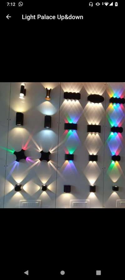 LED OUT DOOR WALL LIGHTS