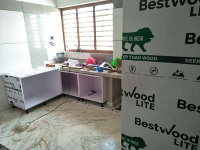 Bestwood brand (.62 density)  modular kitchen