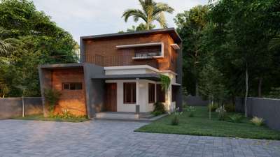 A cute budget house at Vadappuram

contact: +91 7012447362
#budgethome #ElevationHome #budgetfriendly
