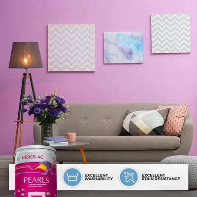 *fresh Painting-advanced- nerolac pearl emulsion*
Fresh Painting-
If you are planning a complete renovation and need to start with surface preparation or wall has major undulations.-
2 Coats of Putty | 1 coat of Primer | 2 coat of Paint-Nerolac Paints-

Pearls Emulsion-
₹ 25
sqft-

Paint Finish-
Finish
Soft Sheen-

Paint Washability-
Washability
High-

-Paint Durability-
Durability
High