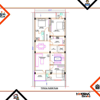 Design your plan with Naksha Banwao.

📧 nakshabanwaoindia@gmail.com
📞+91-9549494050
📐Plot Size: 25*60

#westfacing #homesweethome #housedesign #realestatephotography #layout #modern #newbuild #architektur #architecturestudent #architecturedesign #realestateagent #houseplans #homeplan #nakshabanwao
