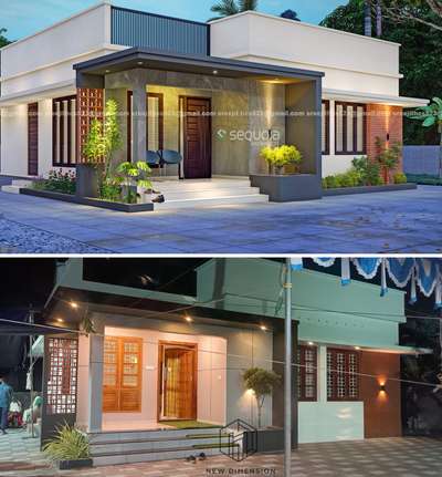 recently completed design project  #ElevationHome #completed_house_construction #KeralaStyleHouse #HouseDesigns