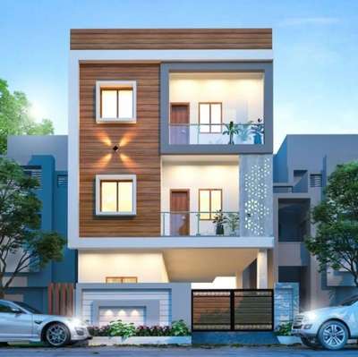 JK Construction and planing 
#plan #elevation #boundrywall #and #house #2Bhk #3bhk