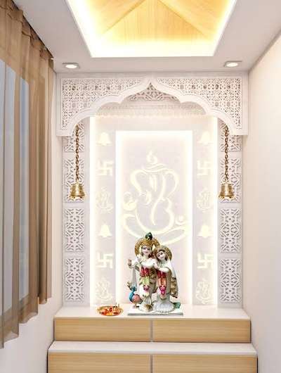 ✨Beautiful Pooja unit Design by - Raghav 
Guru ji interior
Call - 9870533947
.
Best interior designer in all over Gurugram #gurujiinteriors
.
#blessings#interior#
#interiorstyling#
#new_mandir_design#
#wooden_pooja_mandir