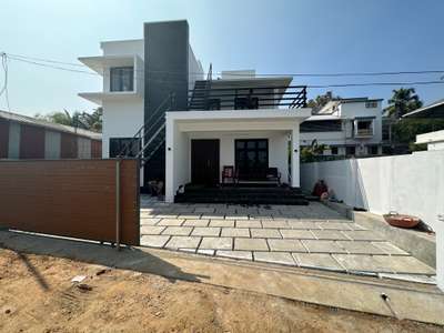 One of our completed 1980 SqFt 5 Bhk budget type contemporary style project at Aluva   #ContemporaryHouse  #budget_home_simple_interi  #budgethomes  #ContemporaryDesigns  #ContemporaryDesign  #keralacontemporaryarchitecture  #kerqlahousedesign