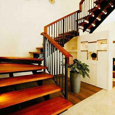 #WoodenStaircase  #handrail  #WoodenFlooring  #homedesigne