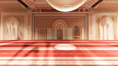 #InteriorDesigner #mosque #mosquedesign #masjid_interior_ #site #color #colonial #colordeccor #lightingdesign #lighting #Designs #mehrab #Minibar #yoosufarts