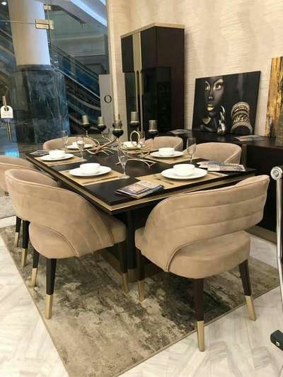luxury dining table set
Table + 6 chairs 
#dining #chair #Sofas #DiningTable