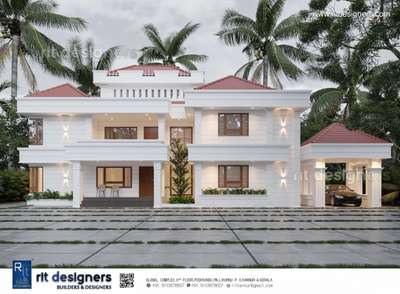 Luxury House ✨
. 
. 
. 
. 

#ElevationDesign #KeralaStyleHouse #keralastyle #3d #elevationideas #keralaarchitectures #interiordesignkerala #architectsinkerala #keralahousedesigns