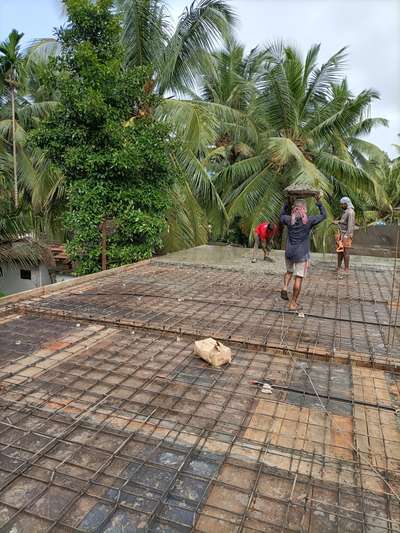 first floor concreting
