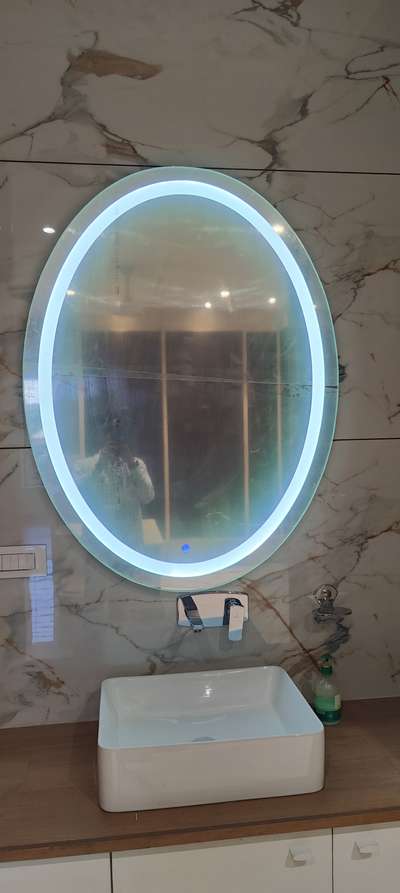 LED Mirrors available in best price. Customisation also available. #mirror  #mirrordesign  #mirrorwork  #mirroronthewall  #ledmirrors